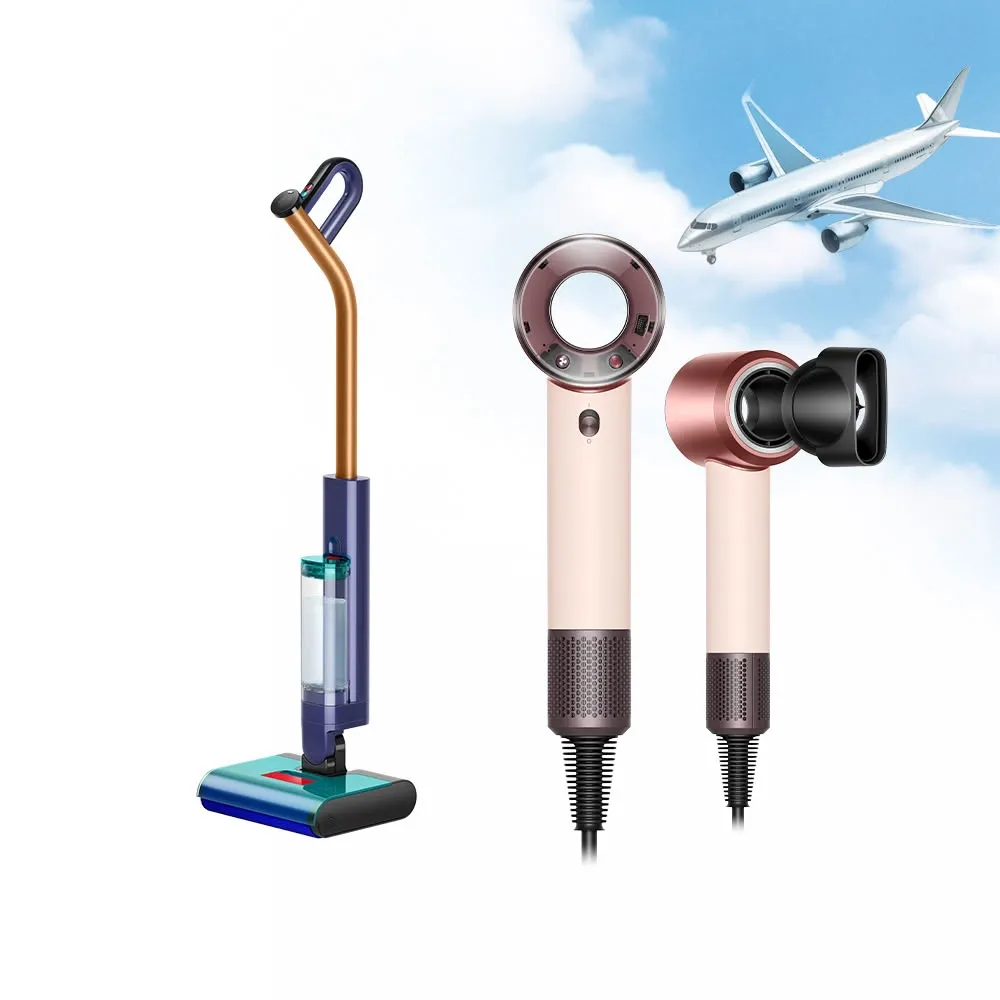 【dyson 戴森】HD19 隨行吹風機 國際電壓吹風機 + 深層潔淨洗地機 DW50 (超值組)