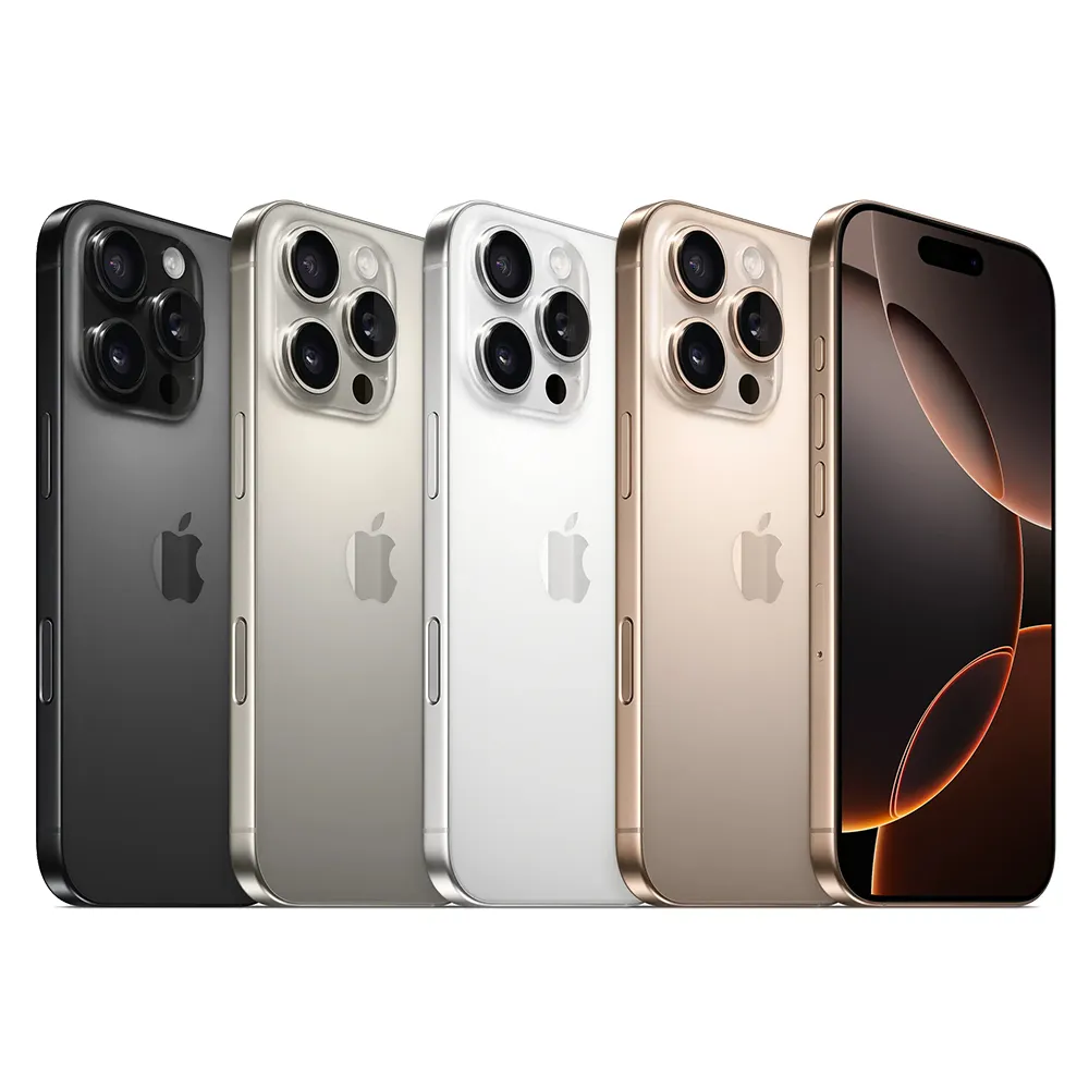 【Apple】A級福利品 iPhone 16 Pro Max 512G 6.9吋(贈充電組+玻璃貼+保護殼)