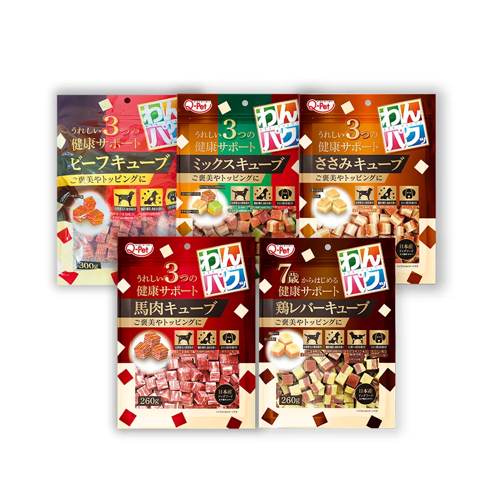 【Q-PET】巧沛 大包裝零食系列(狗狗零食、牛肉、起士、綜合、日本產、肉角、肉條)