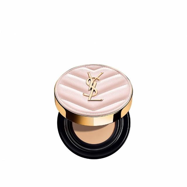【YSL】官方直營 超模光感精華水氣墊SPF50+/PA++++ 12g(粉紅氣墊/防曬/任選1款/週年慶)