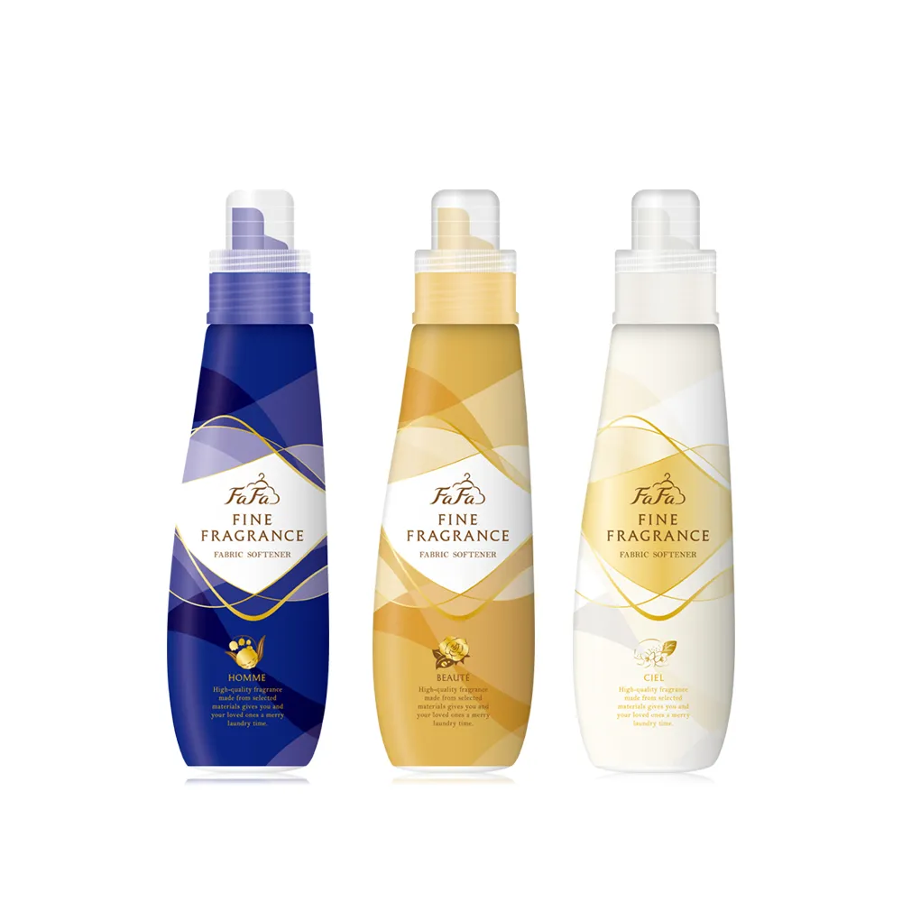【日本FaFa】香水系列抗菌防臭柔軟精套組柔軟精 600ml+補充包500ml(麝香/花香/小蒼蘭/任選/日本製)