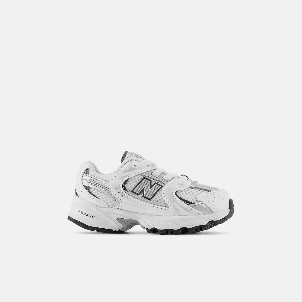 【NEW BALANCE】NB 運動鞋 童鞋 小童 兒童 白銀 IZ530SB1