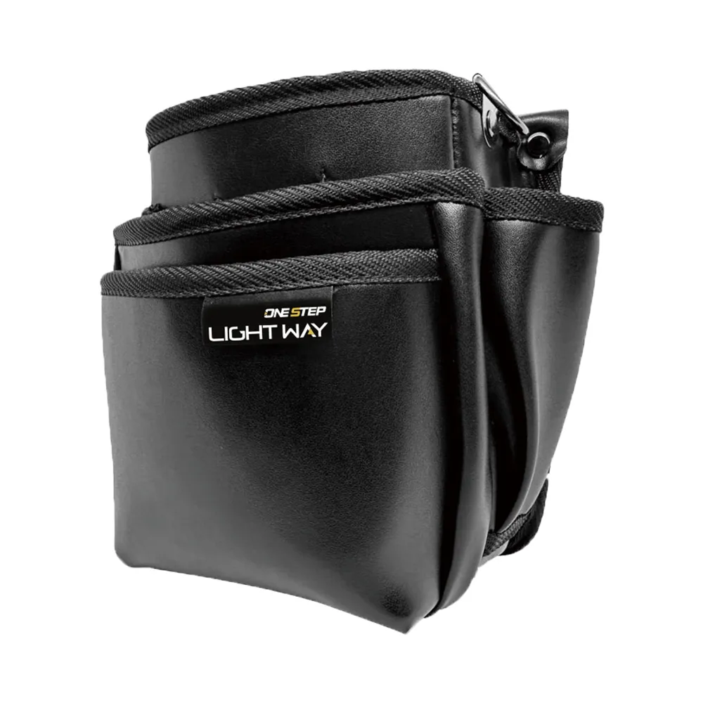 【LIGHT WAY】快扣型革製工具腰包(3L2A2S)