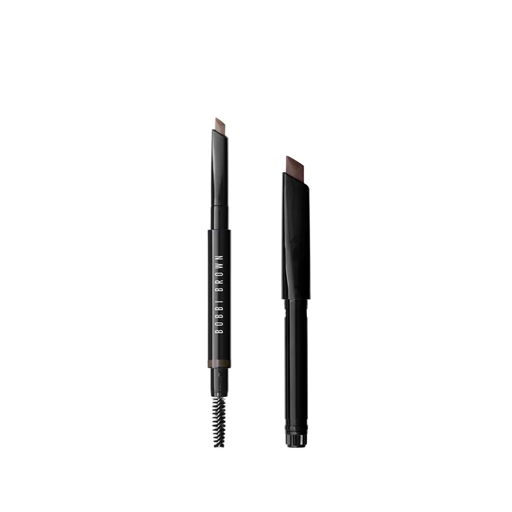 【Bobbi Brown 芭比波朗】鐵粉回購防水眉筆組(超防水斜角眉筆0.33g+超防水斜角眉筆芯0.33g)