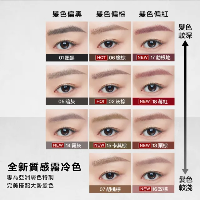 【Shu uemura 植村秀】官方直營 武士刀眉筆2入(亞洲NO.1/Shu uemura)