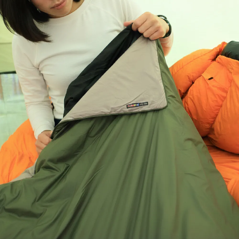 【TAS CAMP】迷你信封睡袋 露營睡袋 加大款(透氣 0.76kg 好收納 輕量睡袋 旅行睡袋 登山露營 露營)