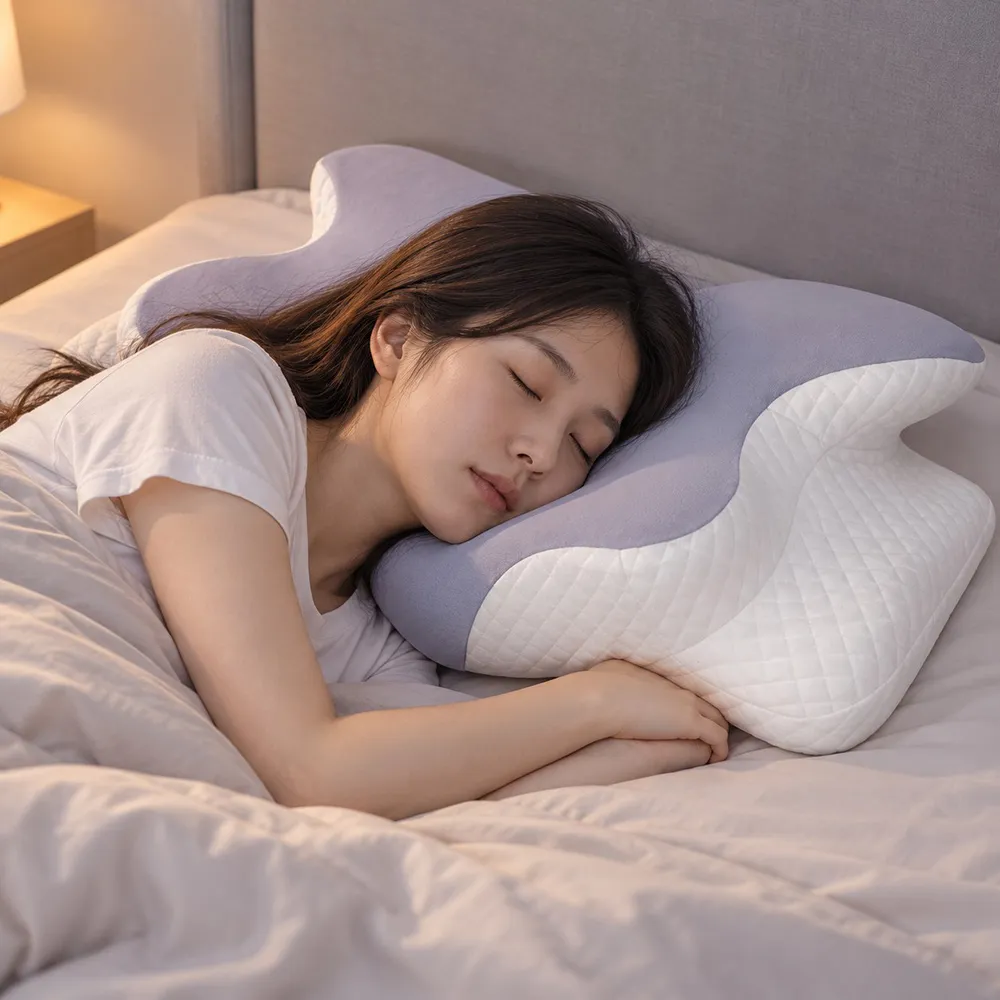 【Beroso 倍麗森】透氣奢眠深睡雲朵防鼾護頸益眠枕頭(13cm記憶枕 雲朵枕 支撐頸部 禮物 雙11)