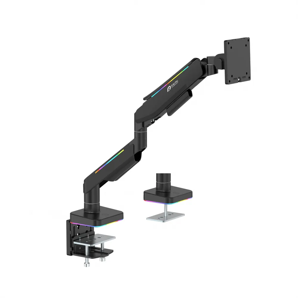 【Raymii 瑞米】VADER系列 LS61-M1 鋁合金氣壓式電競螢幕支架-黑