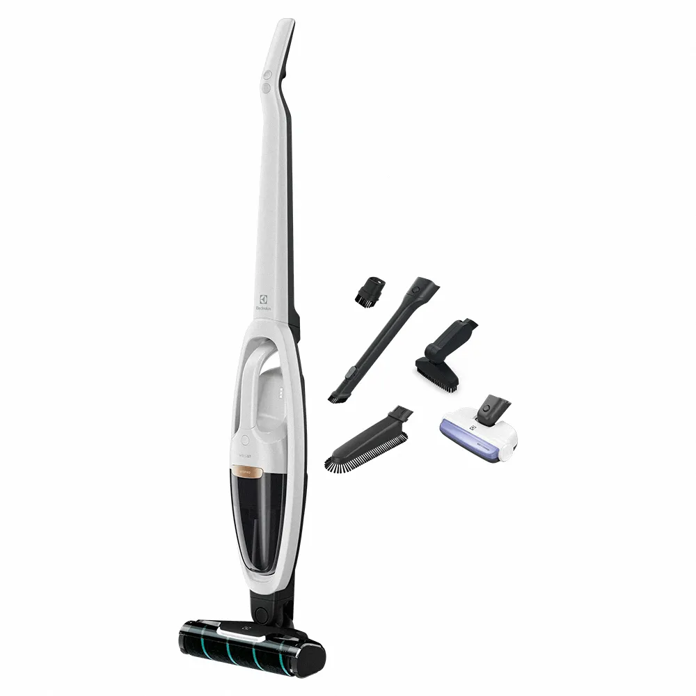 【Electrolux 伊萊克斯】雙11限定 Well Q7無線吸塵器(WQ71-2BSWF 冰雪白)