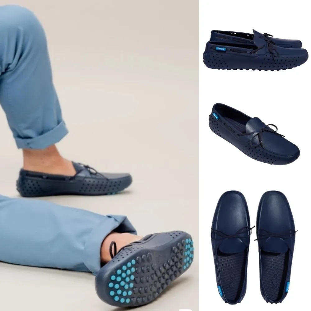 【People Footwear】加拿大休閒鞋 防水鞋 涼鞋 平底鞋 拖鞋(SENNA 辛那 遠洋藍/ 遠洋藍色)