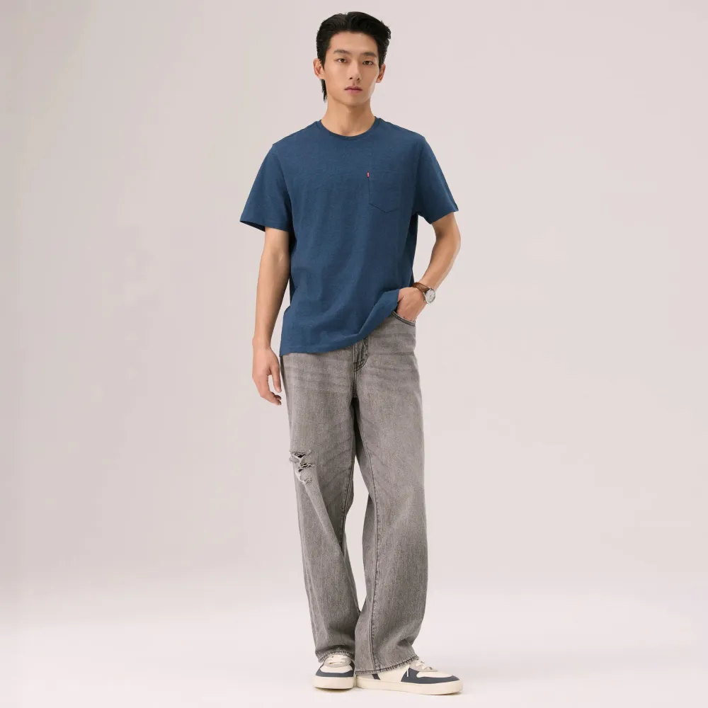 【LEVIS】578™ Baggy 中腰寬鬆牛仔褲Cool 系列 涼感牛仔褲 寬褲 男生牛仔褲 熱賣單品 A4750-0118