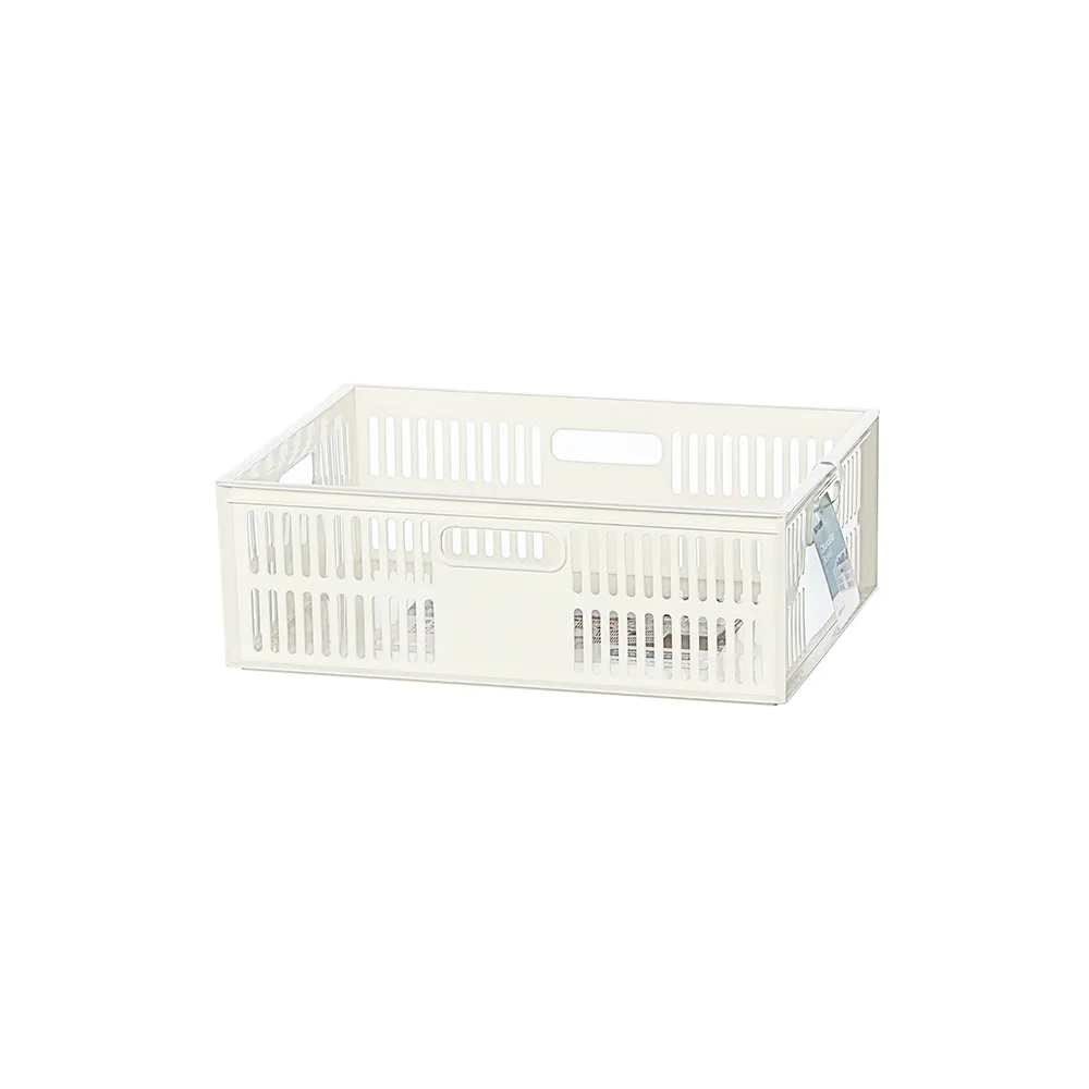 【KEYWAY 聯府】特大尼刻萬用籃11.5L-12入(收納籃 堆疊置物籃 MIT台灣製造)