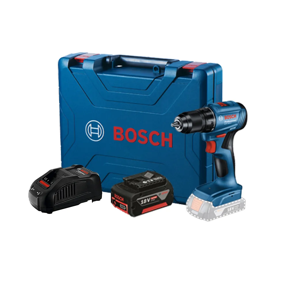 【BOSCH 博世】18V 鋰電免碳刷電鑽/起子機 GSR 185-LI (4.0Ahx1)