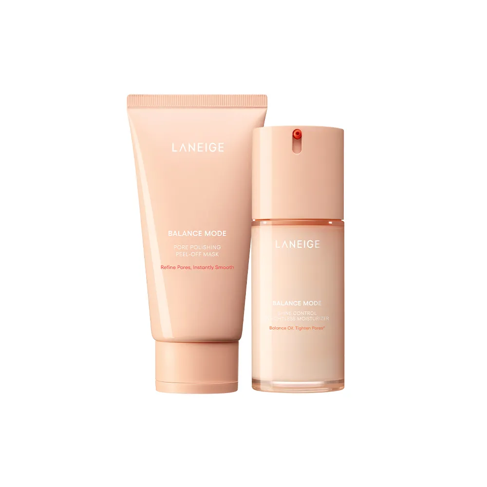 【LANEIGE 蘭芝】官方直營 夏日拋光組 (蘭芝 乳液 面膜  撕拉面膜 臉部保養 送禮首選)