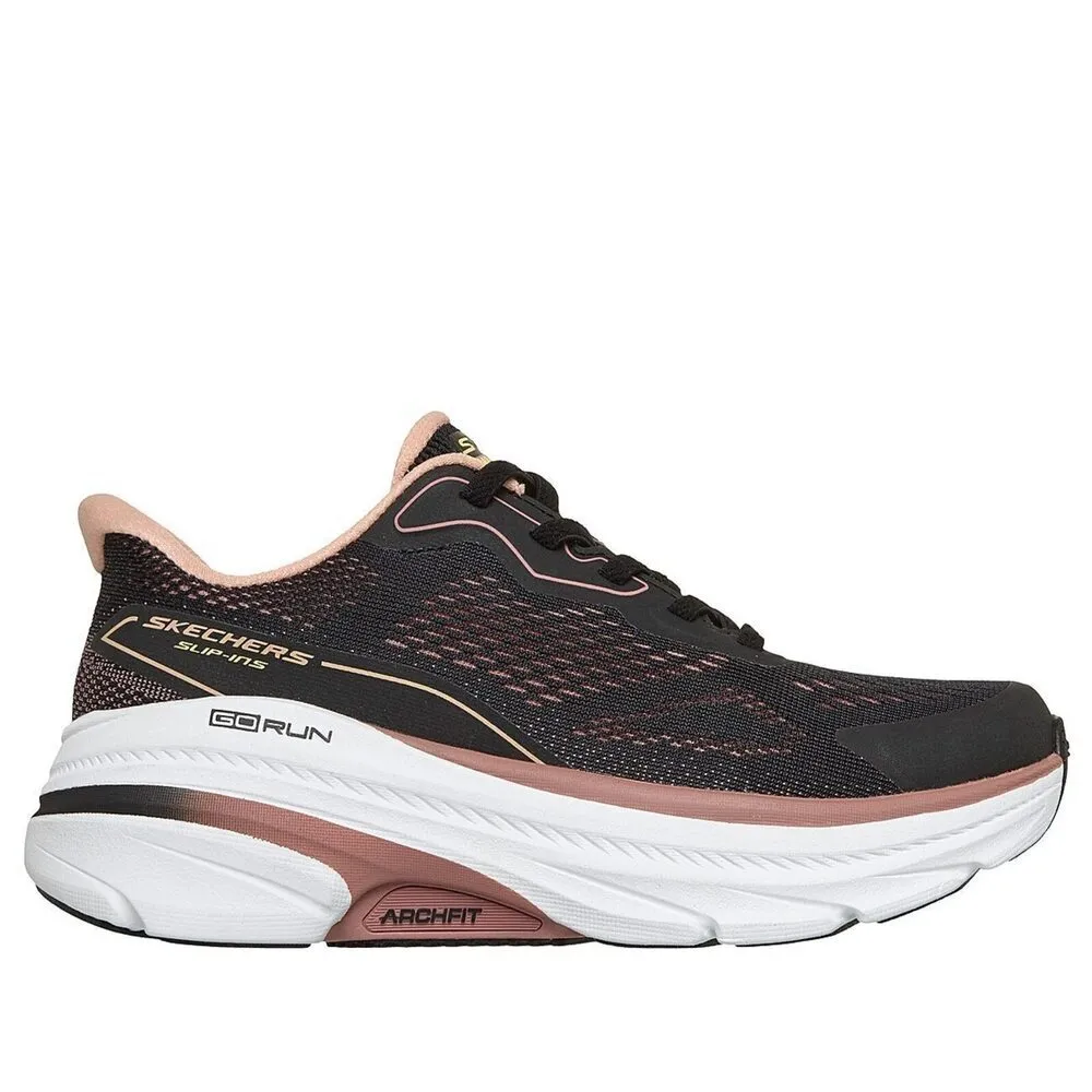 【SKECHERS】Max Cushioning Arch Fit 2.0 女 慢跑鞋(128965BKOR)