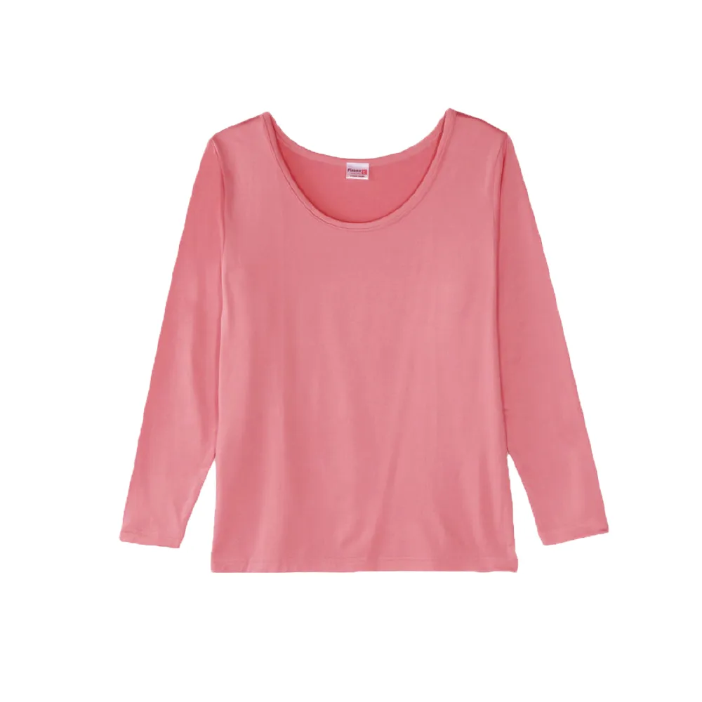 【Pincers 品麝士】3入組 女暖絨科技圓領保暖衣 刷毛發熱衣 衛生衣(M-XL)