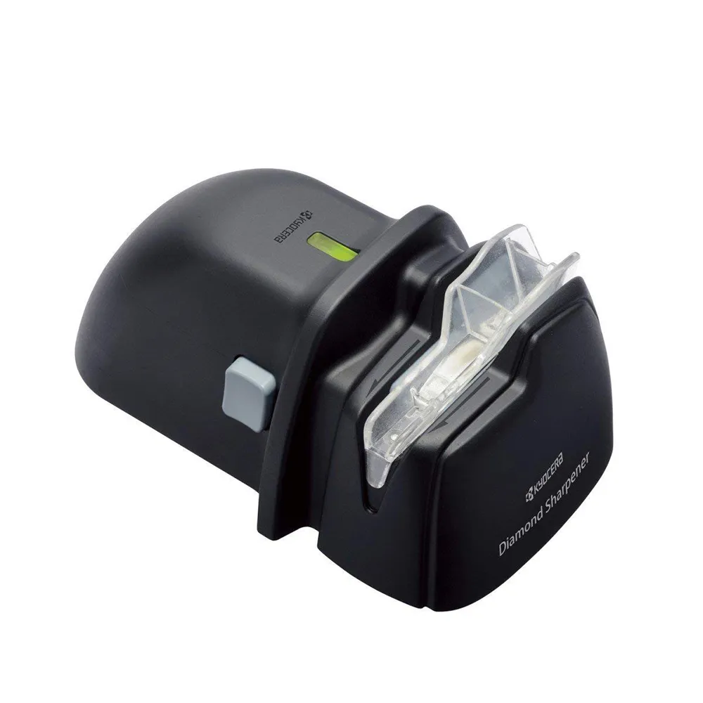 【KYOCERA 京瓷】電動磨刀器-陶瓷刀/一般鋼刀適用(原廠總代理)