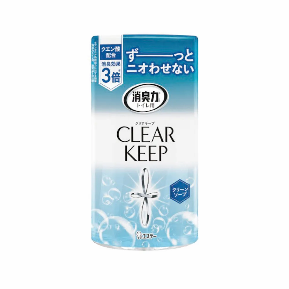 【雞仔牌】日本 消臭力 CLEAR KEEP 廁所芳香劑 400ml(平輸商品)