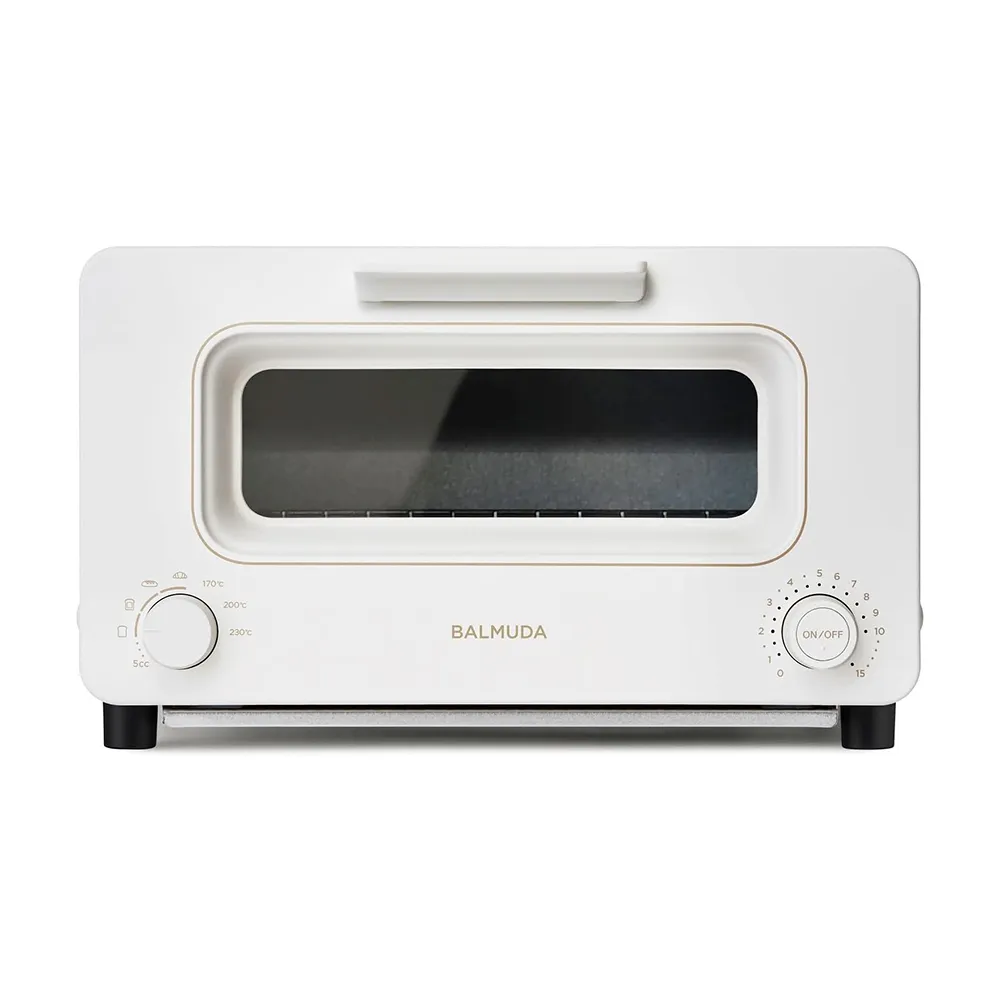 【BALMUDA 百慕達】BALMUDA百慕達The Toaster 蒸氣烤麵包機 黑白色 (一年保固_國際版)