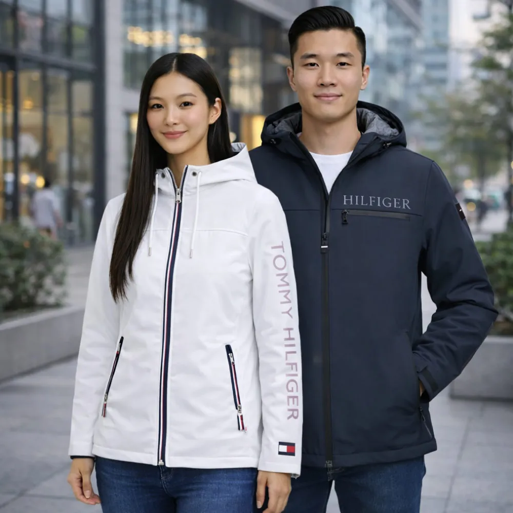【TOMMY HILFIGER】男女款連帽外套可任選(軟殼 運動外套 防風外套 拉鍊  保暖)