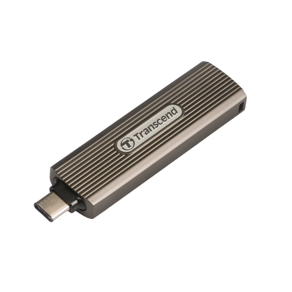 【Transcend 創見】ESD330C 512GB Type C 高速 外接SSD行動固態硬碟-深灰褐色(TS512GESD330C)