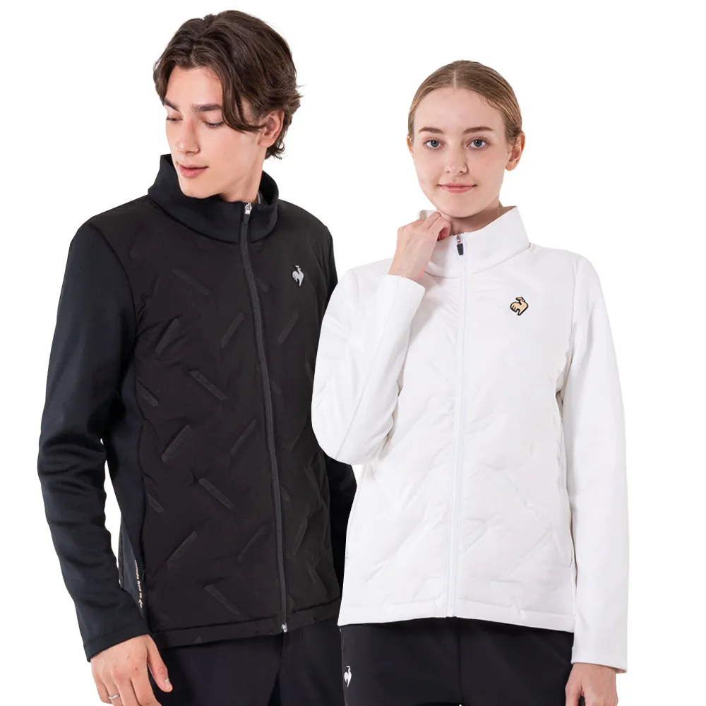 【LE COQ SPORTIF 公雞】休閒經典羽絨外套 男女款-2色-LWU61393_LWU62393