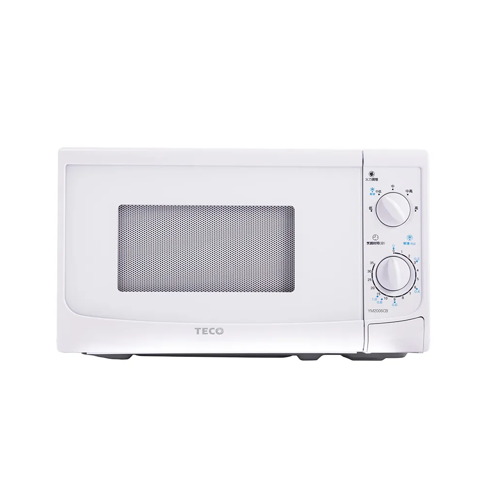【TECO 東元】20L機械式轉盤微波爐 YM2006CB
