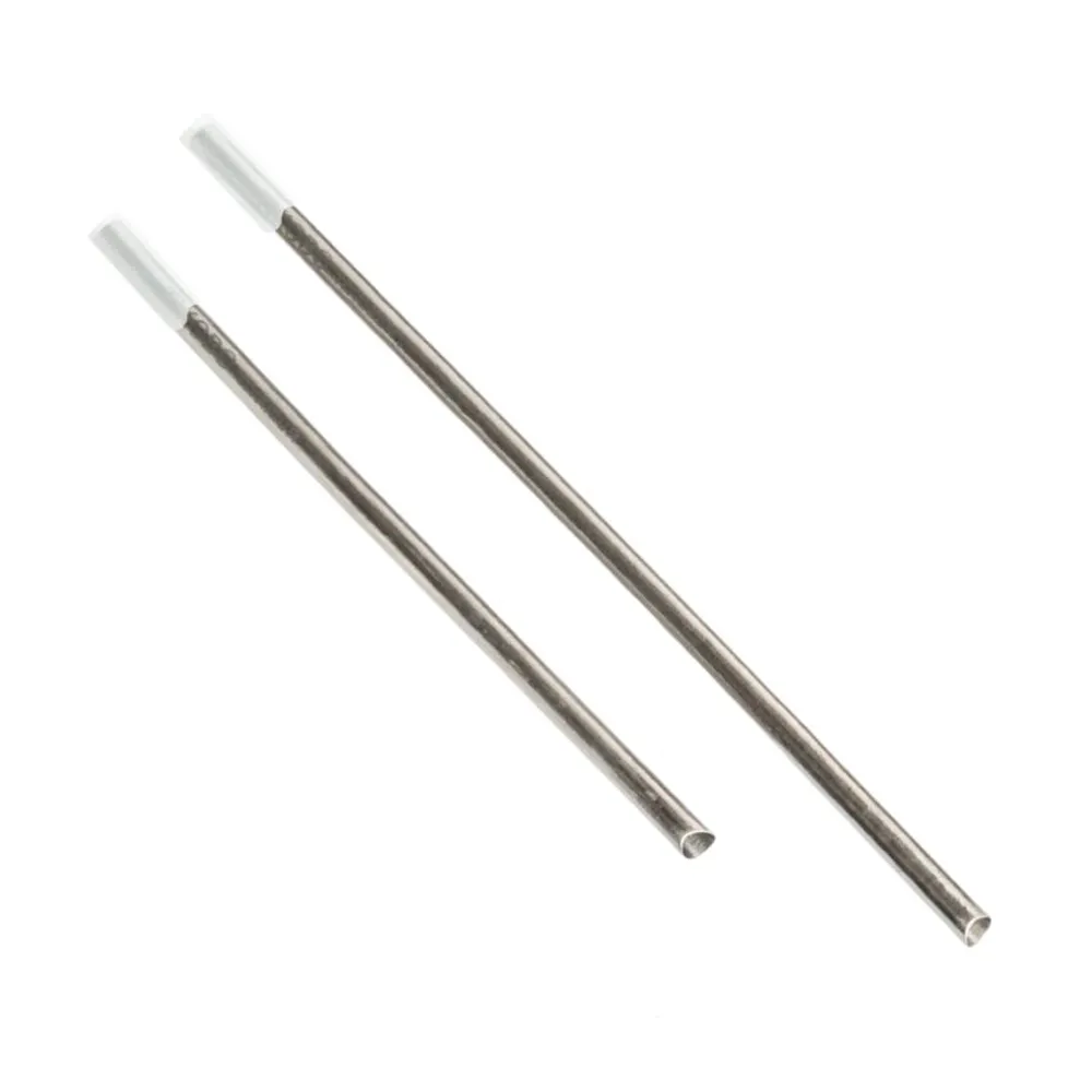 【TiKOBO 鈦工坊】專利雙切口 純鈦細吸管套組 18.7cm+24.4cm(贈收納袋&吸管刷&矽膠吸管套)