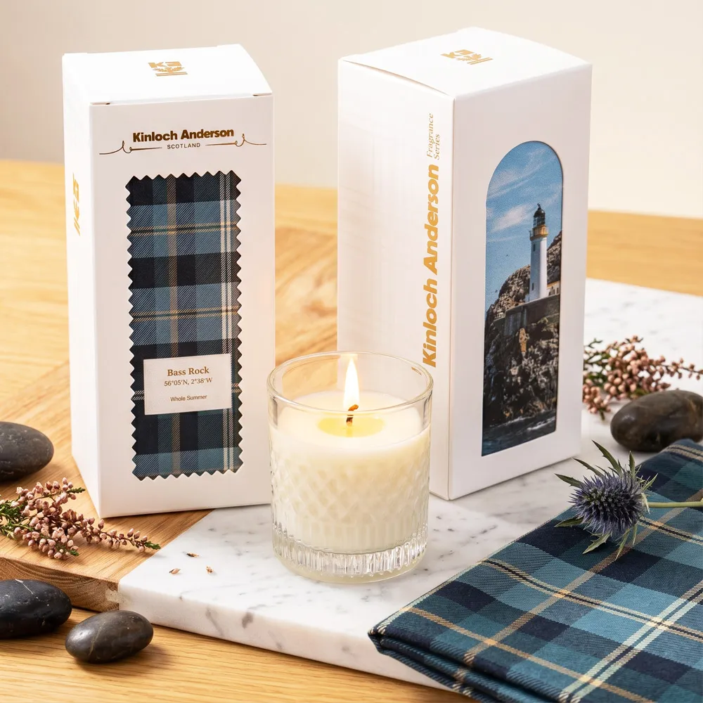 【Kinloch Anderson】金安德森香氛 NO.05巴斯岩 海洋調 香氛蠟燭80g(居家室內/空間香氛)