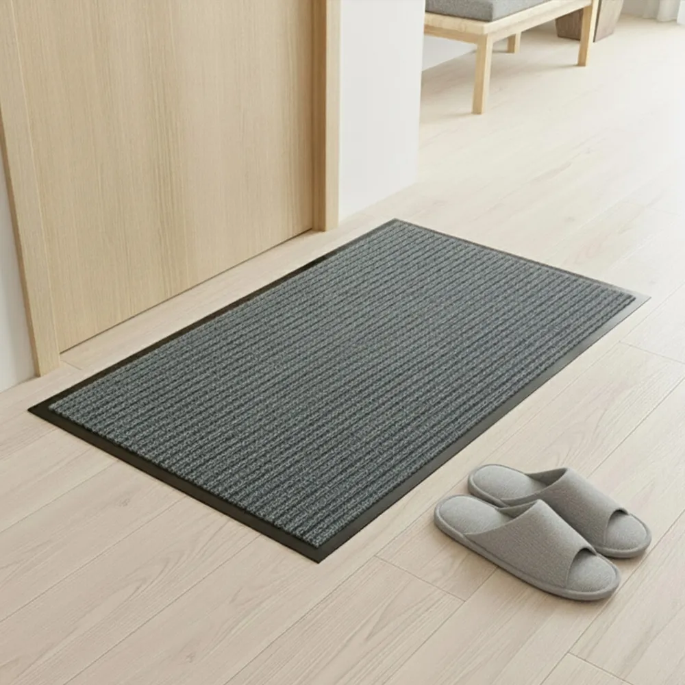 【夢巴黎】刮沙地墊 40*60CM 2入組(地墊 腳踏墊 玄關地墊 墊 門口地墊 防滑 防滑地墊 室外地墊)