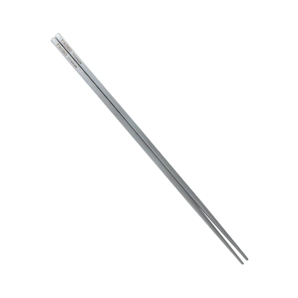 【TiKOBO 鈦工坊】純鈦料理筷 空心筷 32cm(料理筷 空心筷 公筷 長筷)