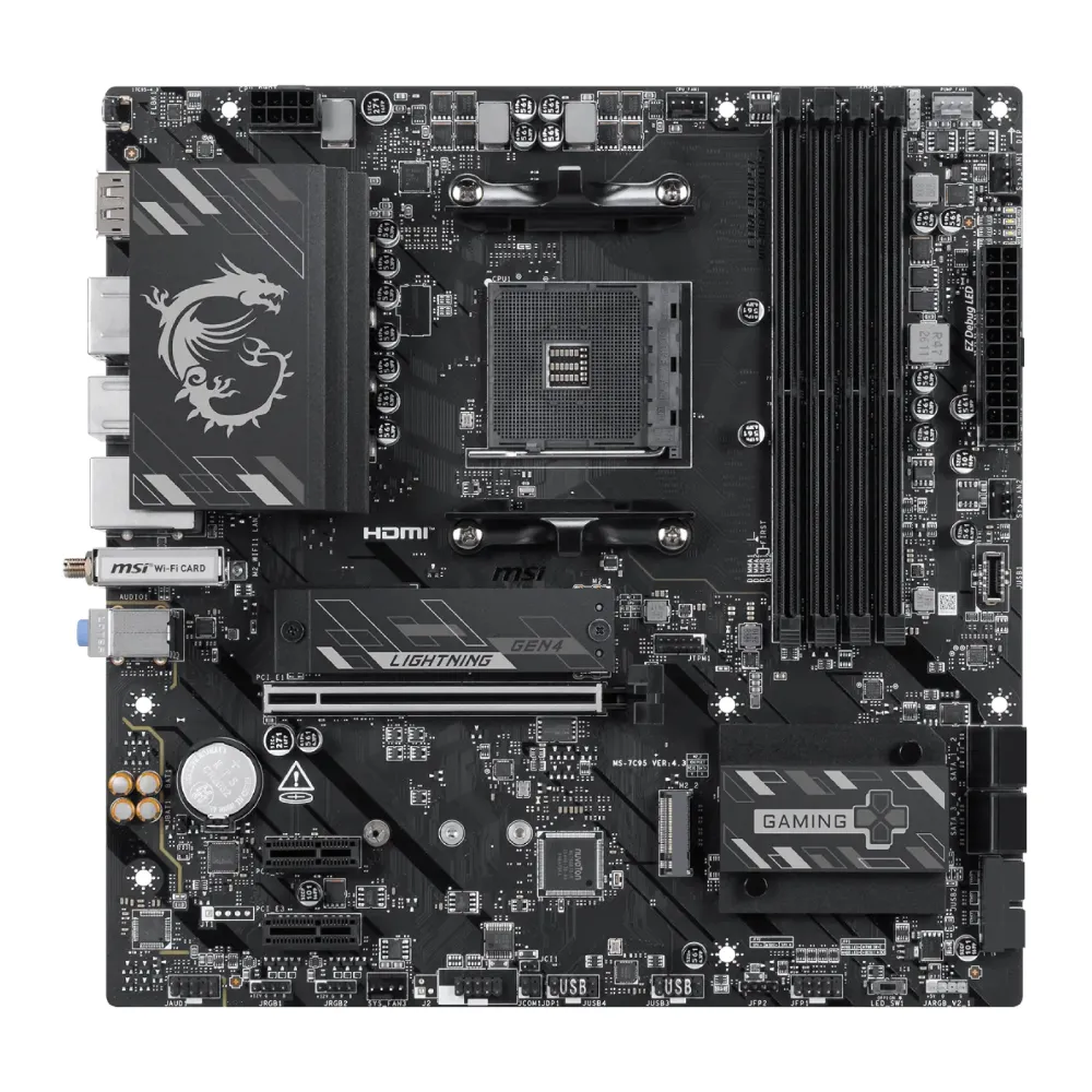 【MSI 微星】B550M GAMING PLUS WIFI6E AM4主機板