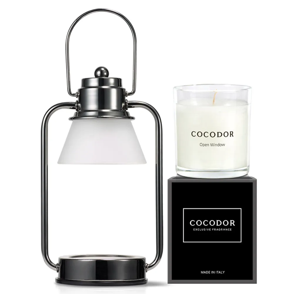 【COCODOR】小型融燭燈+香氛蠟燭170g(多款任選/官方直營/融蠟燈/禮盒/禮物)