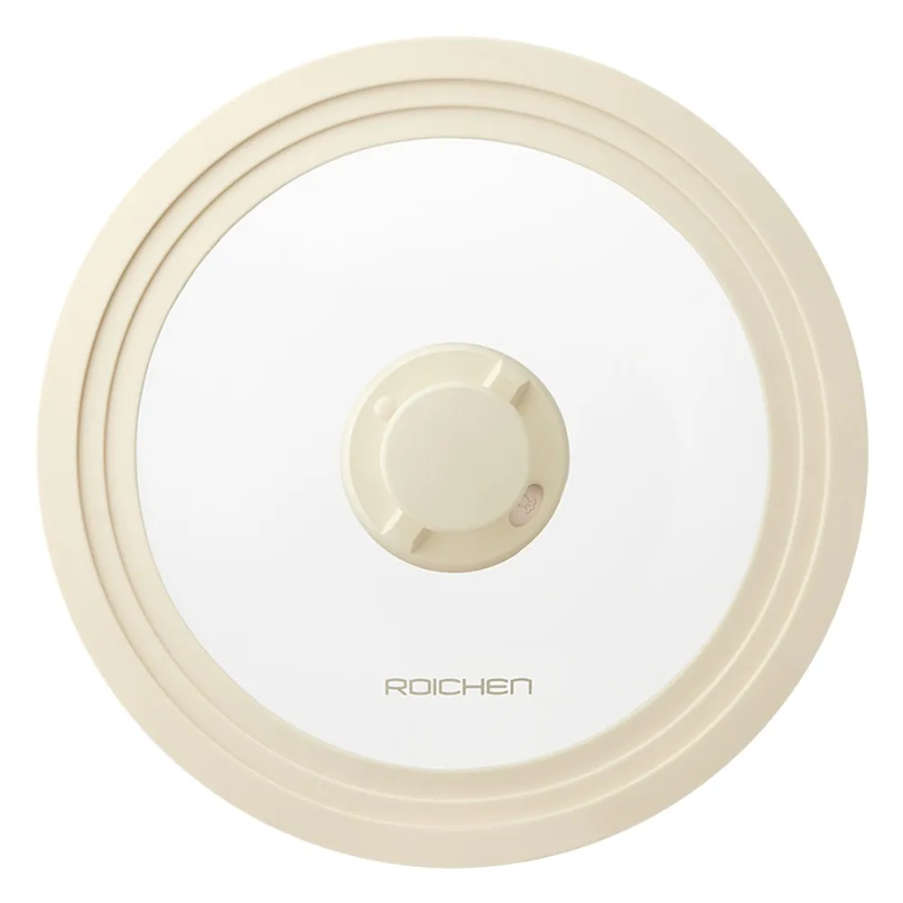 【Roichen】韓國專利蒸氣閥多用鍋蓋 24-28cm｜圓型鍋通用｜陶瓷鍋、不沾鍋皆適用