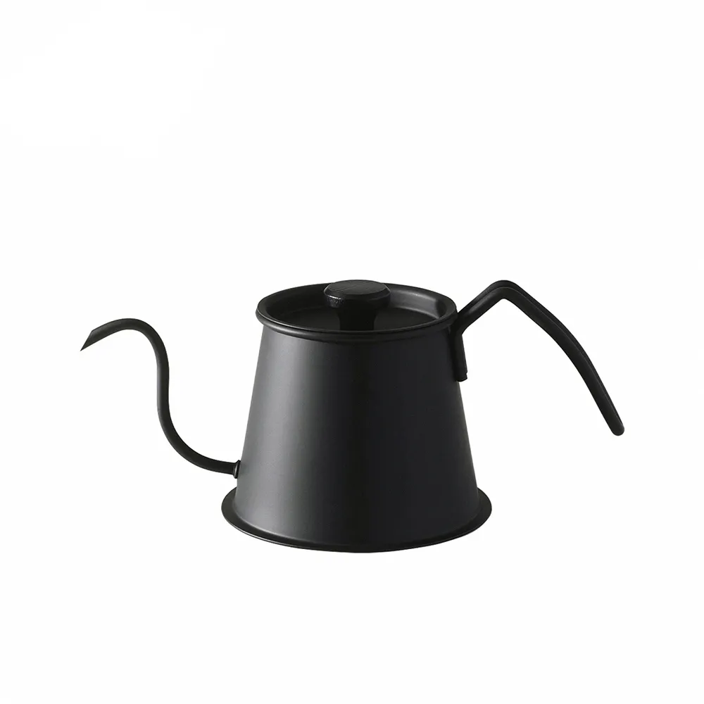 【KOGU 珈琲考具】專業 咖啡職人 2杯份 點滴式 細口手沖壺 170z/500ml - 職人黑(日本原廠授權公司貨)