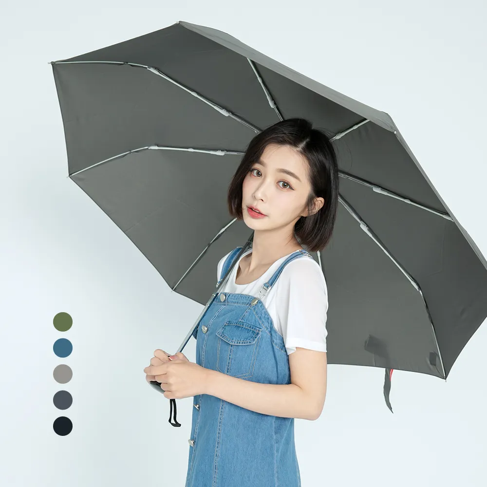 【雨傘王】BigRed將將好 8骨抗風 自動傘 折疊傘 防潑水 快乾 抗風傘骨 1-2人撐(終身免費維修*)