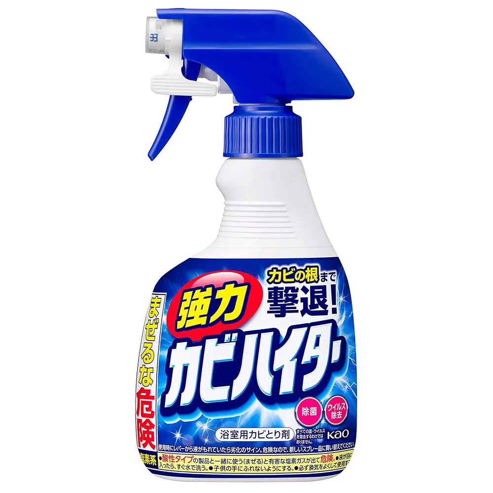 【Kao 花王】日本 浴室強力除霉泡沫噴霧清潔劑 400ml(平輸商品)