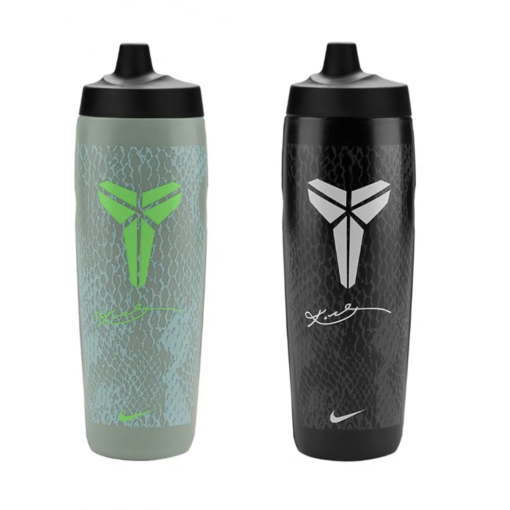 【NIKE 耐吉】水壺 運動水壺 自行車 REFUEL BOTTLE K BRYANT 擠壓水壺 24OZ 多款任選
