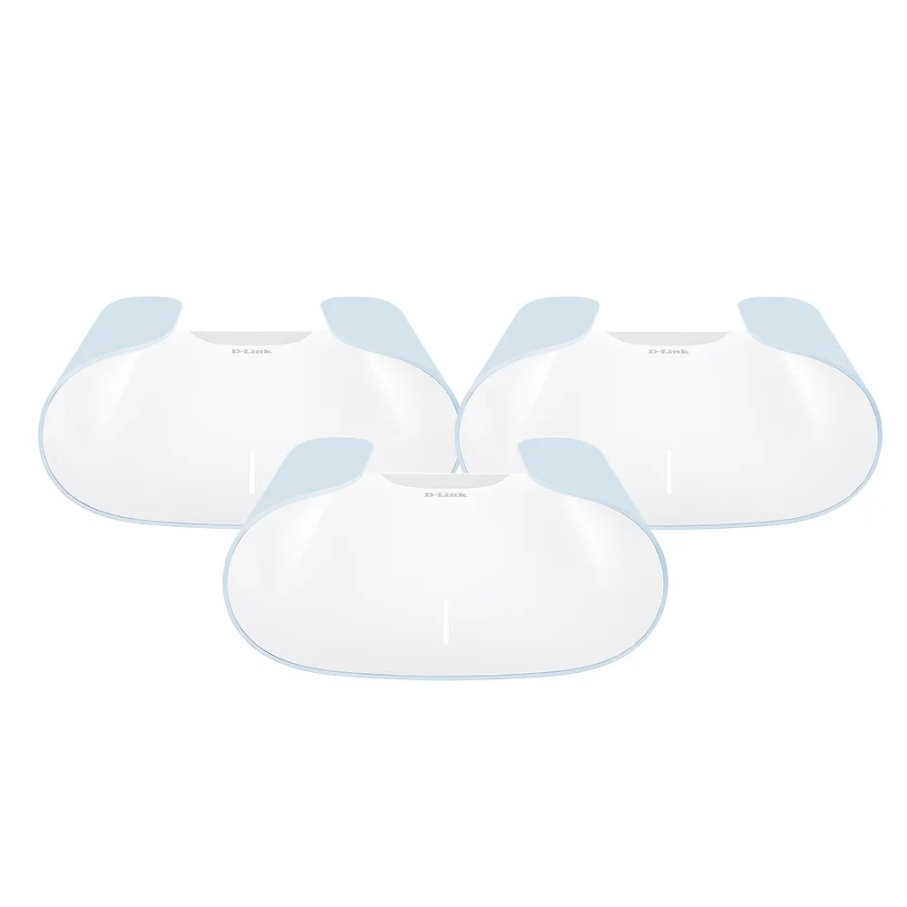 【D-Link】M30 3入組 AQUILA PRO AI AX3000 Mesh WiFi 6 Gigabit 無線路由器/台灣製造/wifi分享器