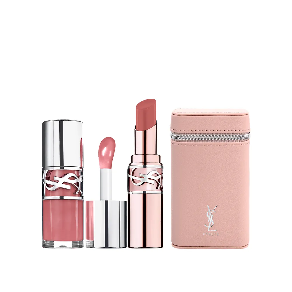 【YSL】官方直營 情挑誘光嫩美唇2入組(情挑誘光嫩唇凍+情挑誘光潤唇膏/任選一款/新色上市)