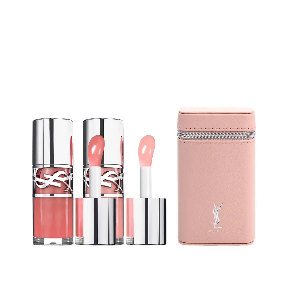 【YSL】官方直營 情挑誘光嫩唇凍2入組(任選一款)
