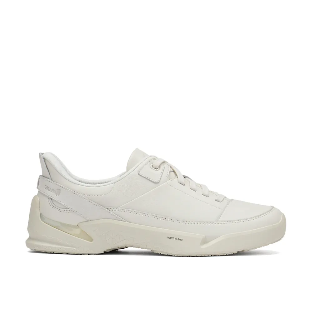 【Clarks】女鞋 輕鬆走-Tri Ease Lace.女款真皮舒適緩震輕量休閒鞋 運動鞋 小白鞋(白色)(CLF87342C)