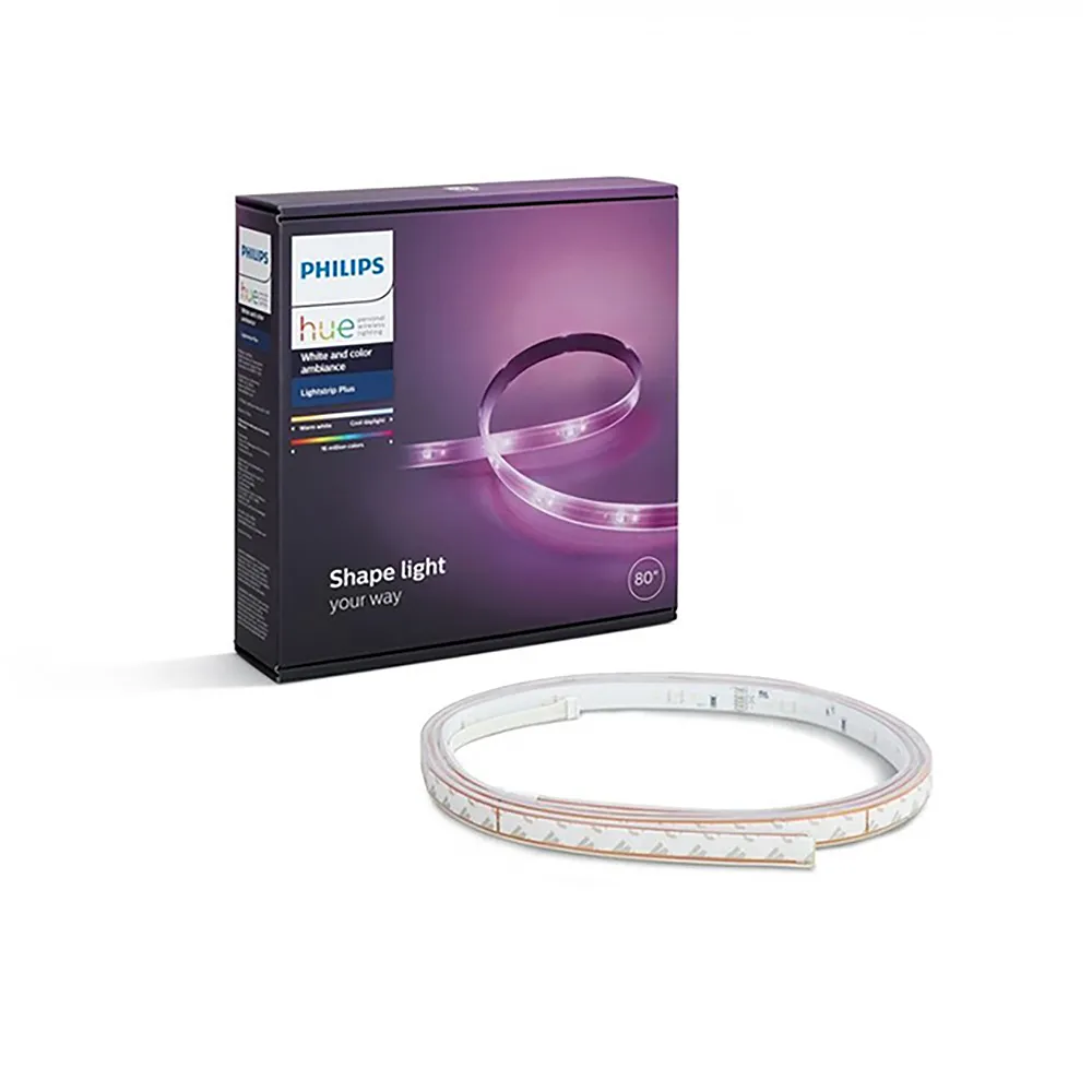 【PHILIPS 飛利浦照明】Hue 智慧照明 全彩情境 2M燈帶 藍牙版(PH008 支援HomeKit/Google系統)