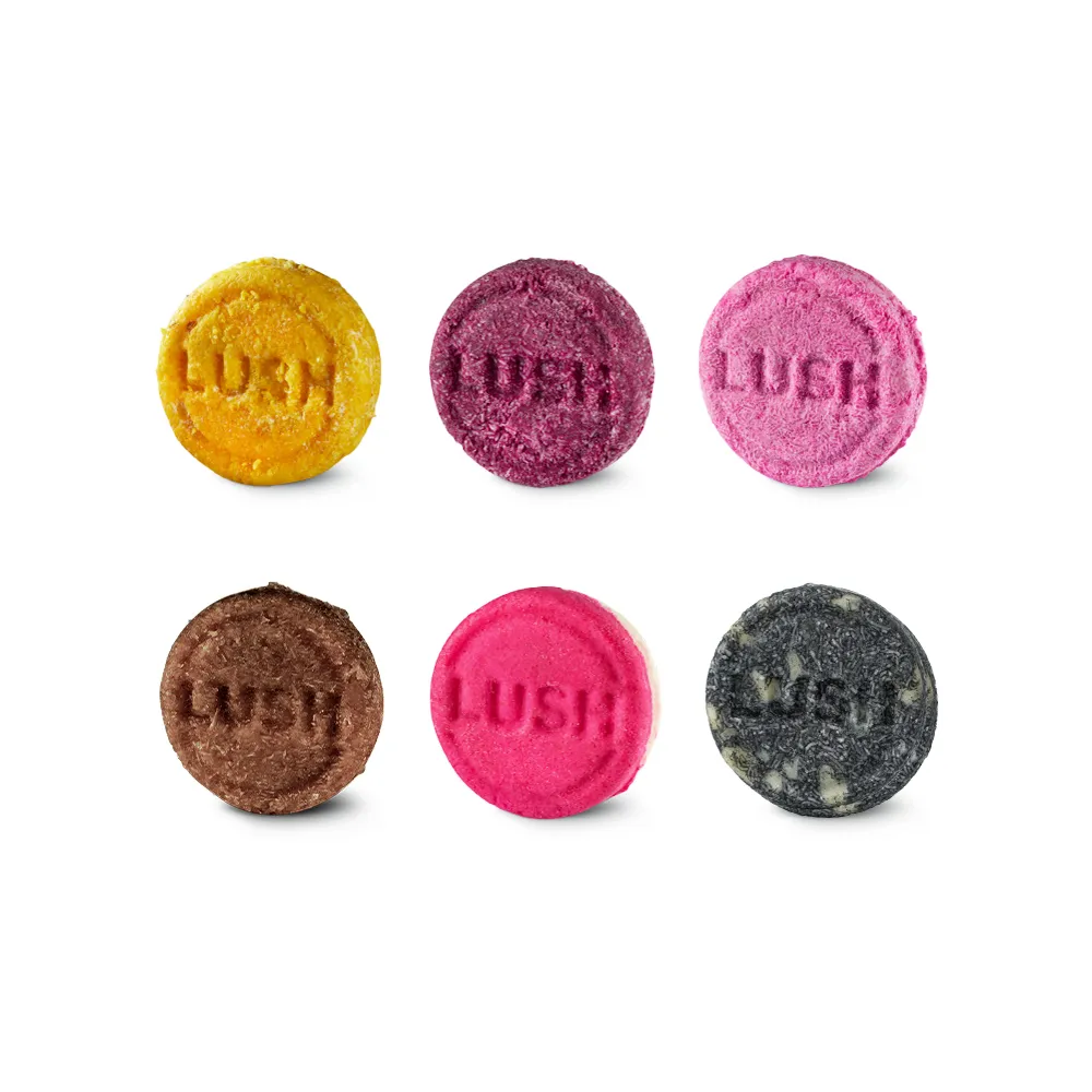 【LUSH 嵐舒】經典洗髮皂 柔順 潤澤 55g 多款任選(伯爵夫人/摩洛哥/魔髮天使/我愛蜜糖兒/椰香/黑芝麻)