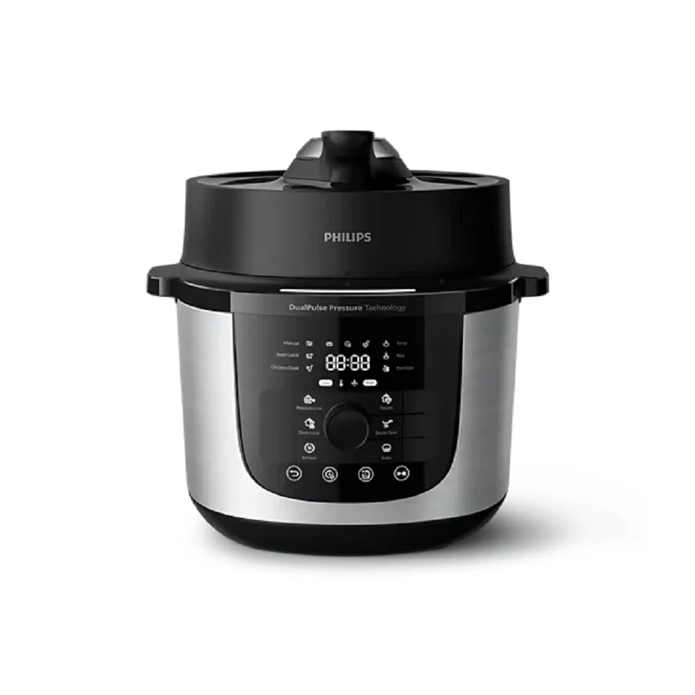 【Philips 飛利浦】歐in萬 雙重脈衝智慧萬用鍋-HD2616/70