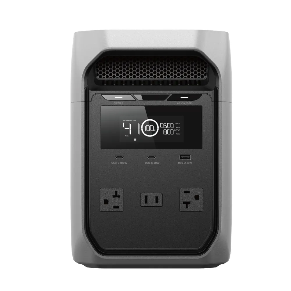【ECOFLOW】DELTA 3 Classic 1800W 儲能電源 加贈收納包 (儲能電源 防颱必備 停電神器)