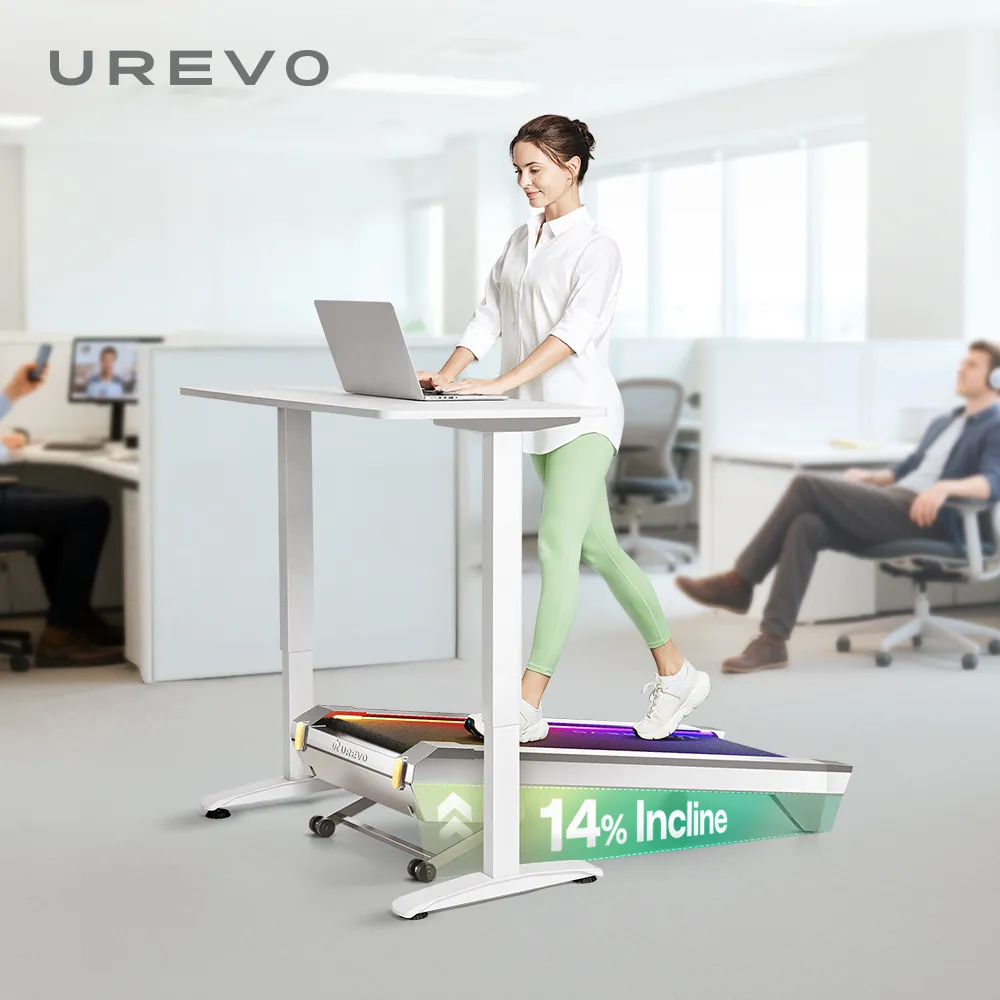 【UREVO】URTM051 CyberPad for Office智能緩坡機(平板跑步機/健走機/慢走機/超慢跑/走步機/走路機/爬坡)