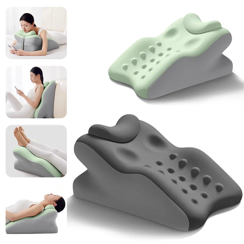 【IDREES 伊德萊斯】多功能舒壓趴趴枕 護頸記憶枕 趴睡枕 抬腿枕 靠枕靠墊 護頸枕頭 交換禮物