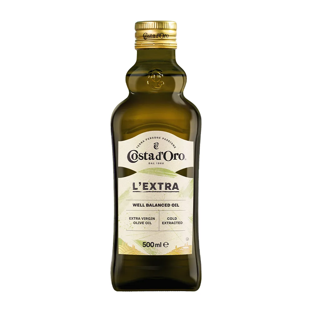 【Costa dOro 高士達】特級冷壓初榨橄欖油500mlx1入(酸價≦0.5%、生飲涼拌、中低溫清炒適用)