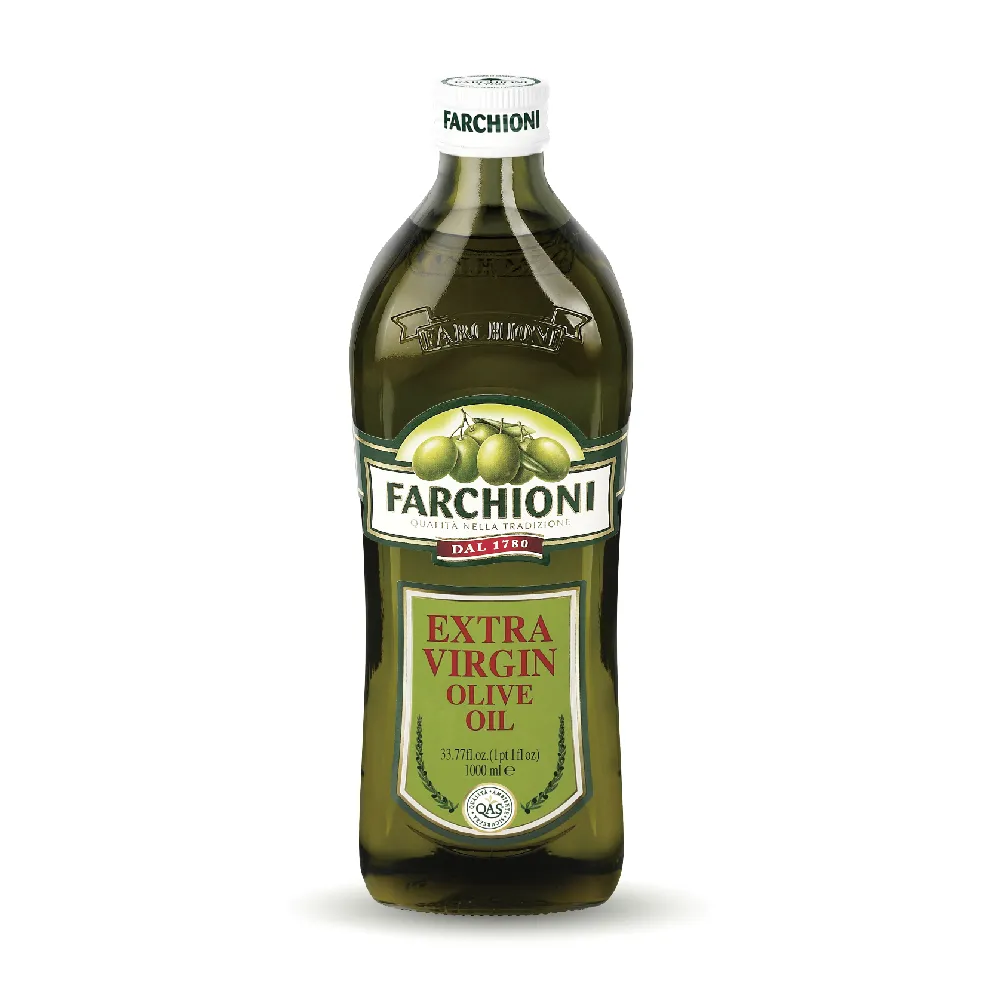 【法奇歐尼】義大利經典特級冷壓初榨橄欖油1L(大綠瓶/生飲級/高橄欖多酚/QAS食安認證/全素食/原裝進口)